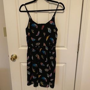 Dress with corset back